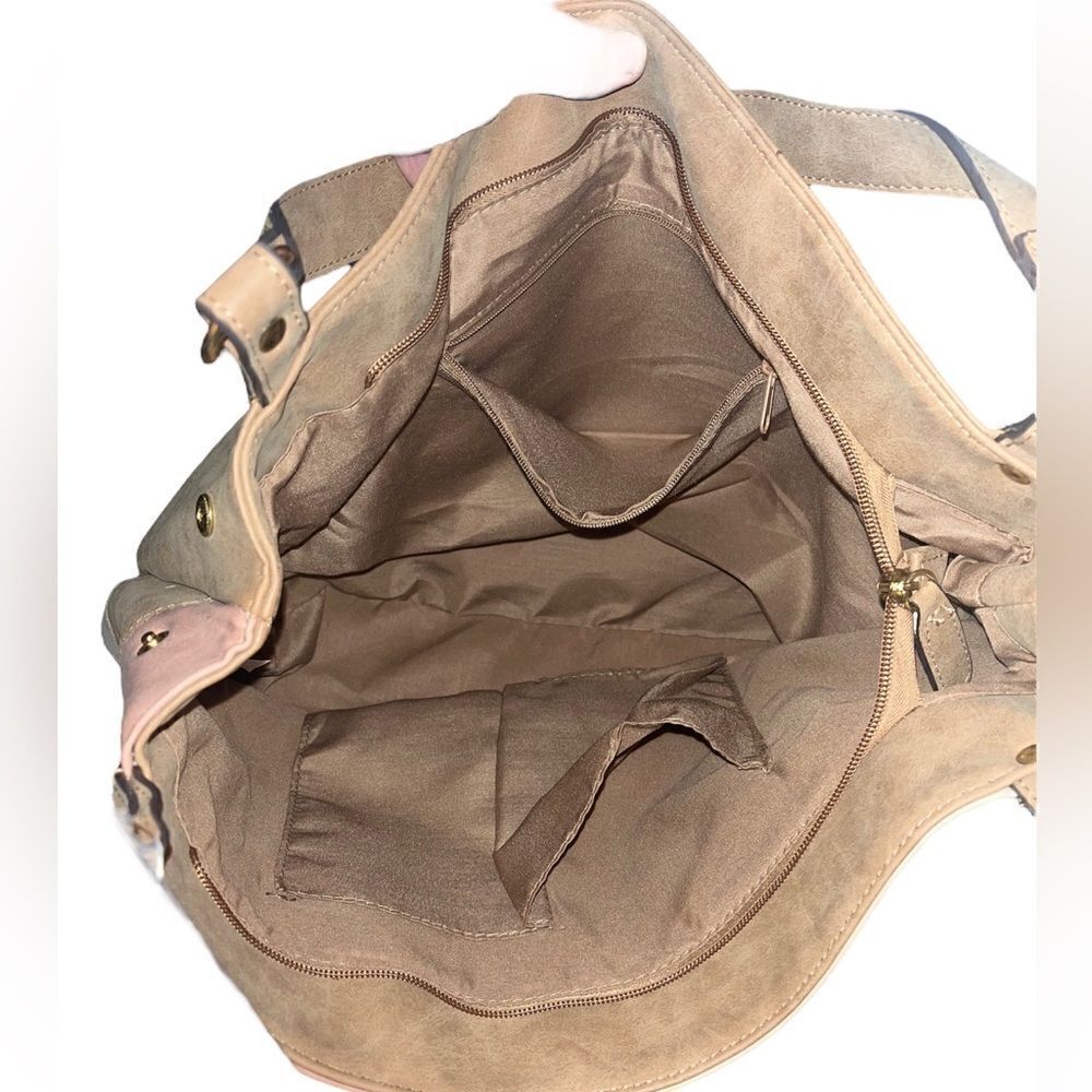 Del mano faux shoulder bag with tassel pull - Picture 4 of 6
